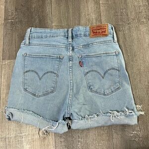 Levis denim shorts